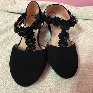 Trinkets girls' black patadorma shoe size 13